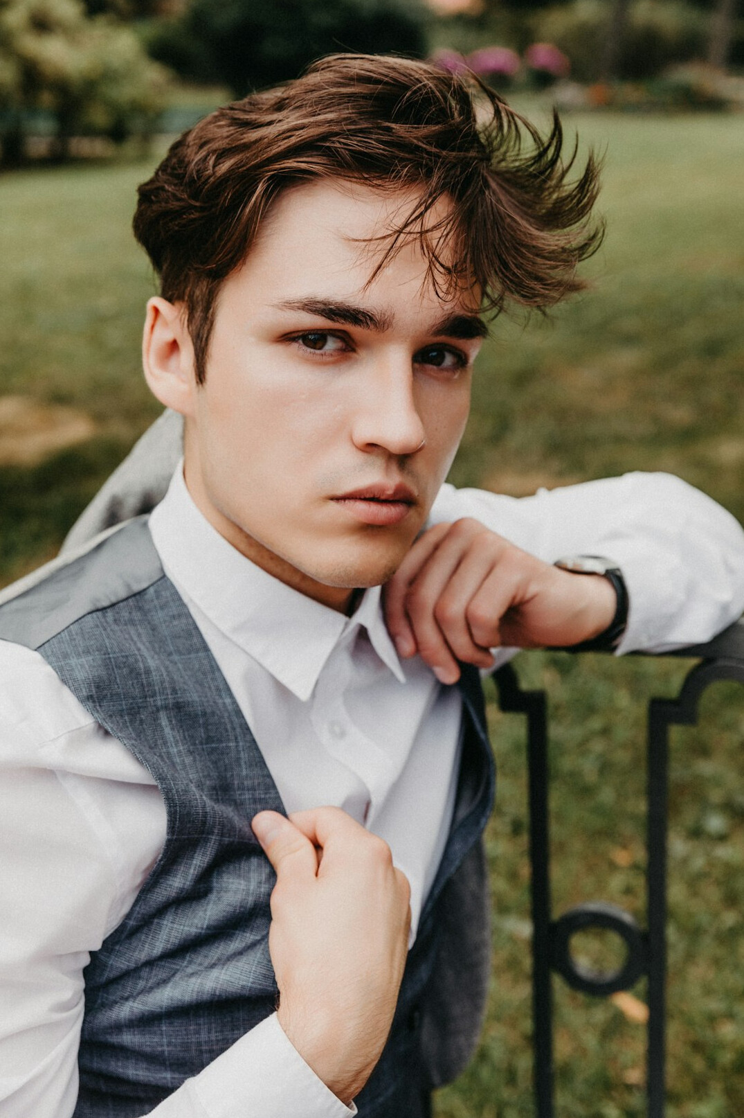 Portrait of a young Turkish man in his late 20s
