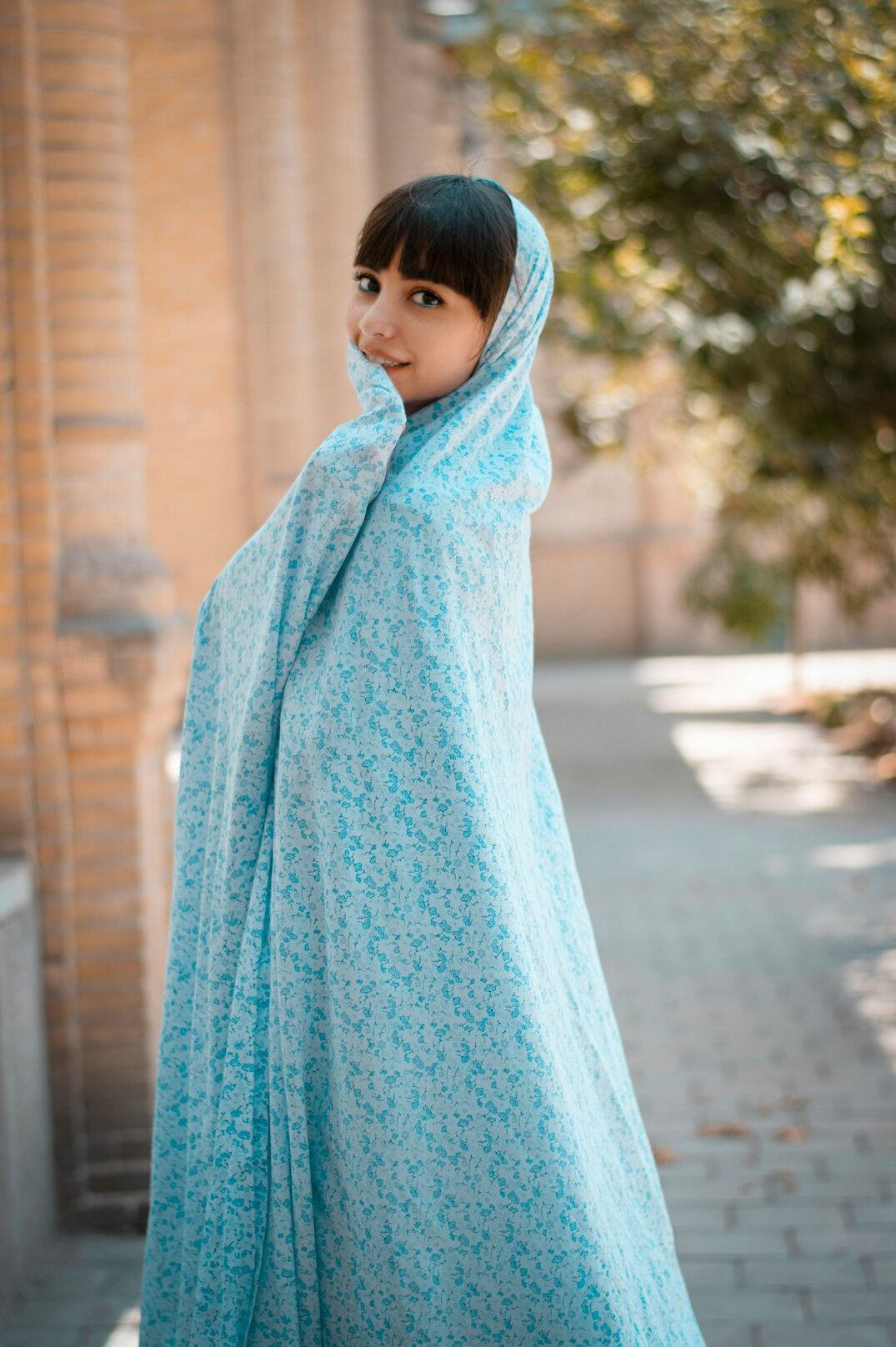 Portrait of a young Turkish woman in her late 20s